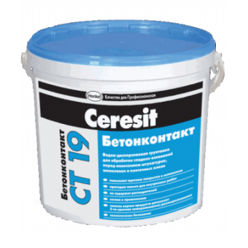 Грунтовка бетонконтакт CERESIT CT19 (5кг) 