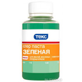 Паста колеровочная ТЕКС универсальная зеленая (0,1л)