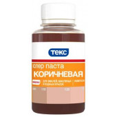Паста колеровочная ТЕКС универсальная коричневая (0,1л)
