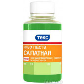 Паста колеровочная ТЕКС универсальная салатовая (0,1л)