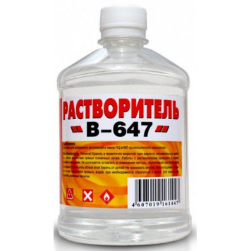 Растворитель ВЕРШИНА 647 (0.5л)  