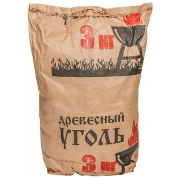 Древесный уголь 3кг