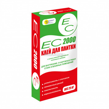 Клей для плитки ЕС 2000/25 кг (54)