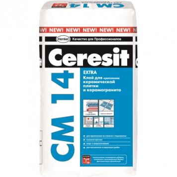 Клей для плитки СМ14 ЦЕРЕЗИТ 25кг (48шт)-1