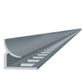 Угол для кафеля белый №9 внутренний 2,5м
