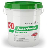Шпатлевка ДАНОГИПС SHEETROCK готовая суперфиниш (5кг, 3л)