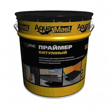 Праймер битумный ТЕХНОНИКОЛЬ AQUAMAST 8кг (10л)