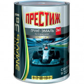 Грунт-эмаль по ржавчине ПРЕСТИЖ 1,9кг зеленая