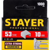 Скобы для степлера 10мм STAYER STANDART тип 53 (3159-10)