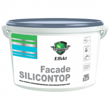 Краска фасадная EFFECT Facade Silikontop 7кг
