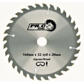 Диск пильный PILORAMA 160х20/16мм Z32 (501632)