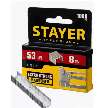 Скобы для степлера 8мм STAYER STANDART тип 53 (3159-08_z02)-1